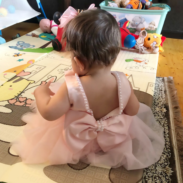 vestido de bebê