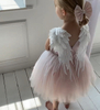 Vestido Princesa Pérola Sem Mangas Com Asa de Anjo